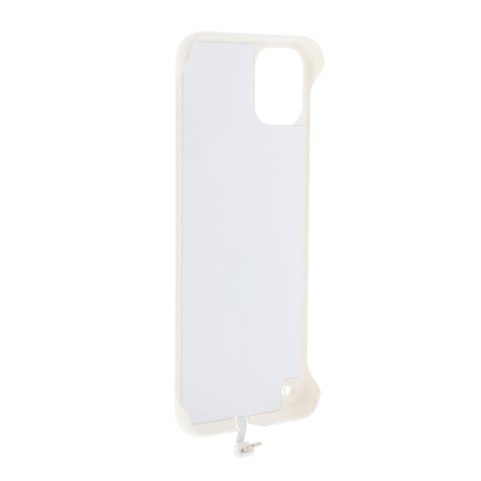Mobile Phone Case Mixed Warm Cold Light Image Clear for iPhone 12/12 Pro White