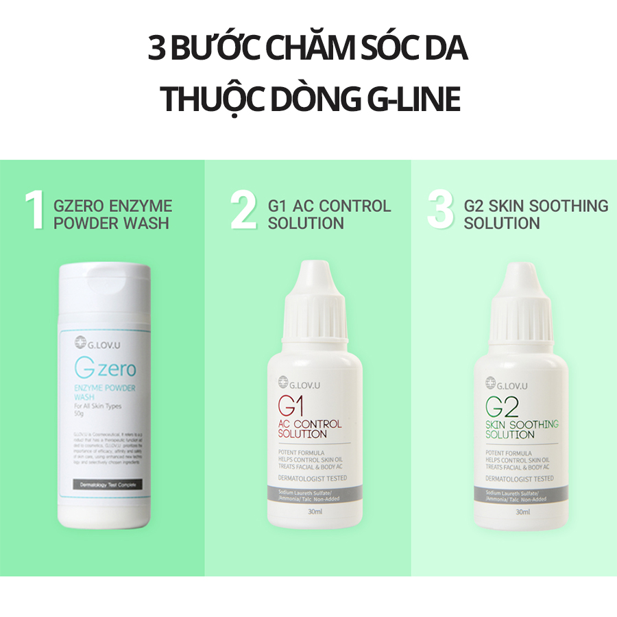 Tinh chất làm dịu da GLOVU G2 Skin Soothing Solution