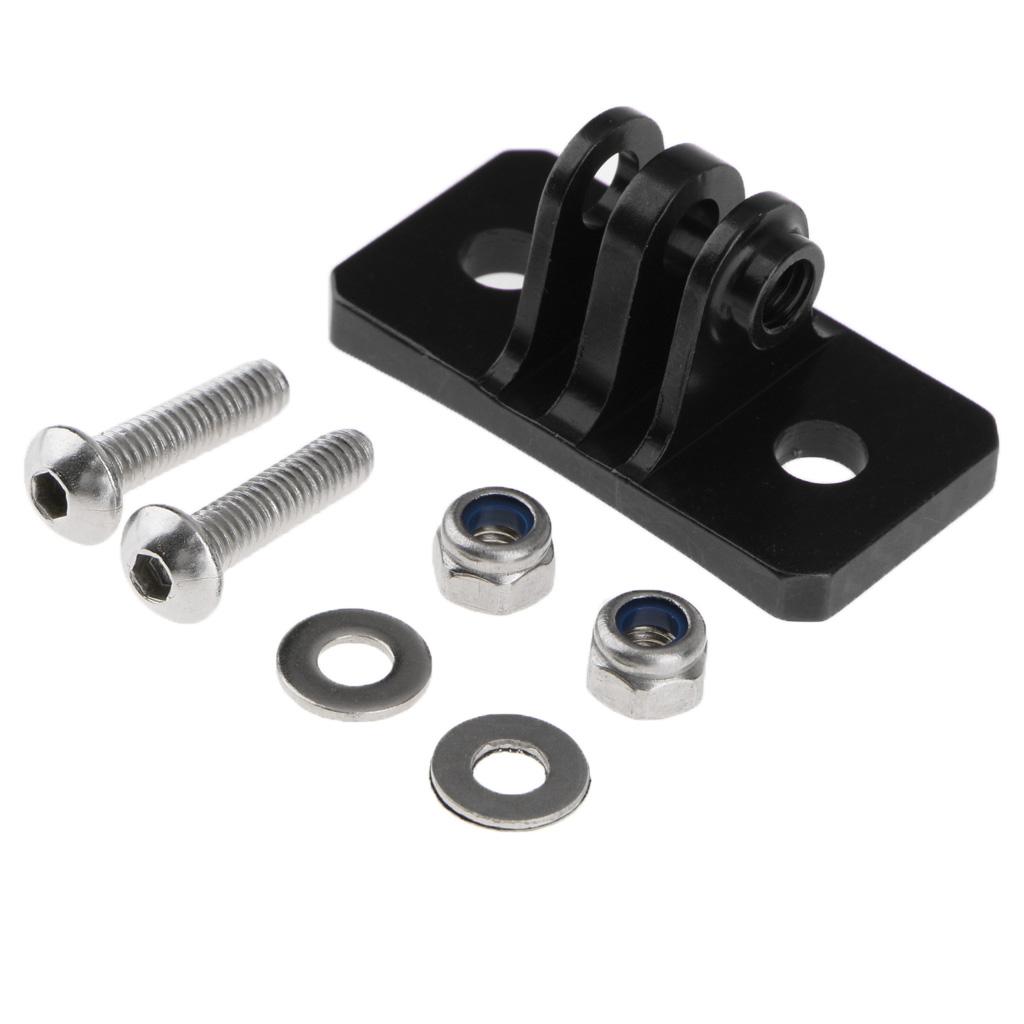 Aluminum Alloy Tripod Adapter Mount Base For GoPro Hero6/5/4/3+ Action Camera Black