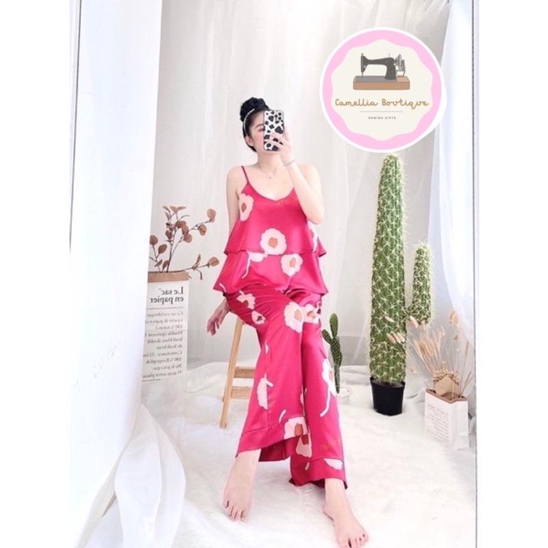 Sét Ngủ Lụa 2 Dây Quảng Châu