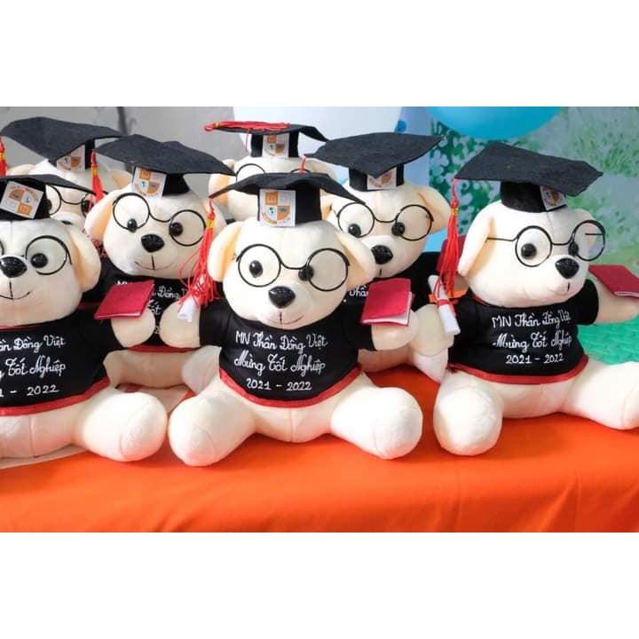 Gấu tốt nghiệp - hàng đẹp, đủ size