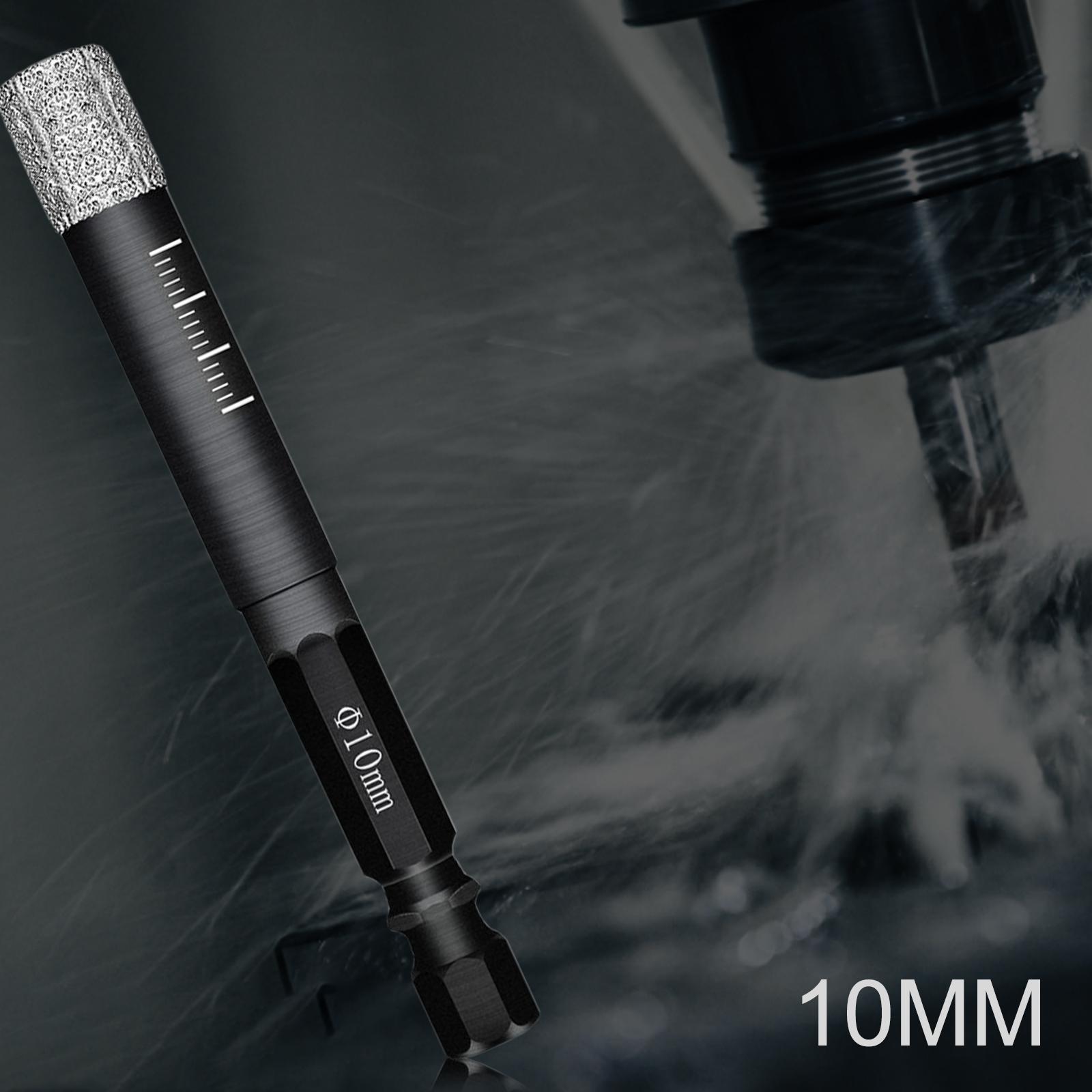 Diamond Dry Drill Bit Set for Stone Porcelain Granite 10MM+8MM