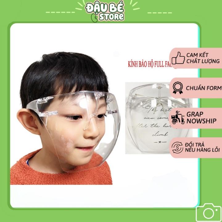 Kính Chống Giọt Bắn Phòng dịch Cho Bé Đồ Bảo Hộ Y tế - Face Shield