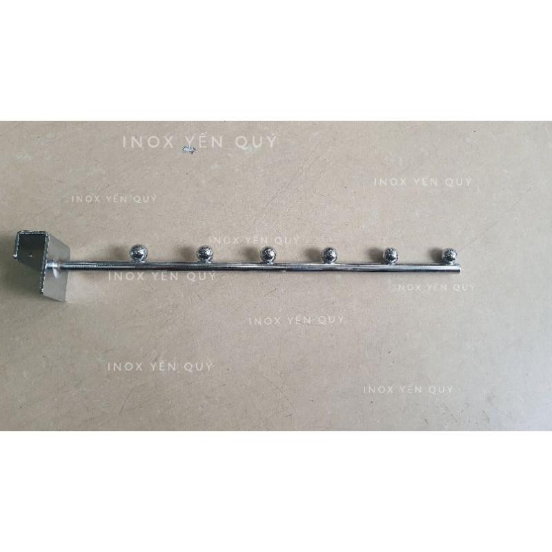 Mắc 6/7 bi tròn thẳng cài hộp 15x30mm