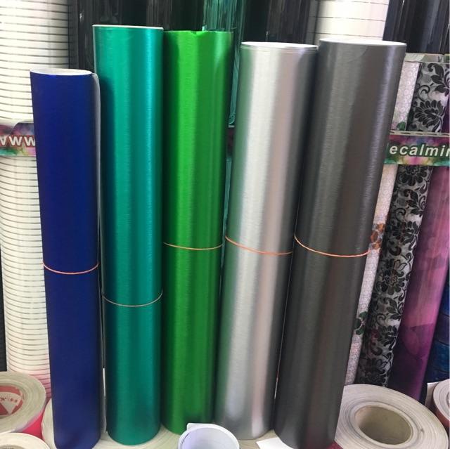 Decal nhôm xước cao cấp chuyên dán xe máy xe ô tô