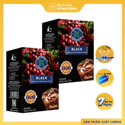 Combo 2 hộp cà phê sữa hòa tan K-Delight 2in1 thương hiệu K-Coffee (255g/Hộp)