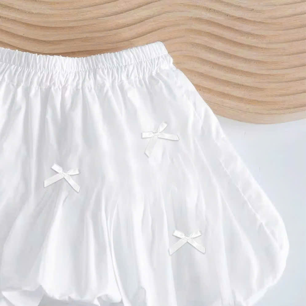 CHÂN VÁY BÍ KATE ĐÍNH NƠ NHÍ SIÊU DỄ THƯƠNG TỪ 8-40KG CHO BÉ GÁI