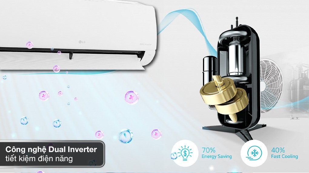 Máy lạnh LG Inverter 2 HP V18WIN1 - Hàng Chính Hãng