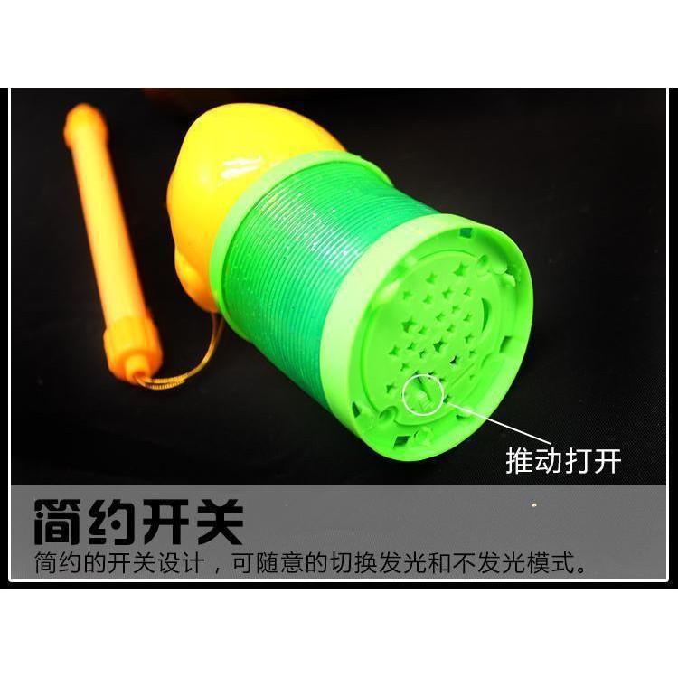 Đồ chơi hoạt hình lò xo phát sáng dễ thương