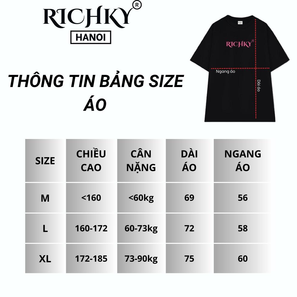 Áo Phông Local Brand Unisex Richky Rich Wine T Shirt - RKP03