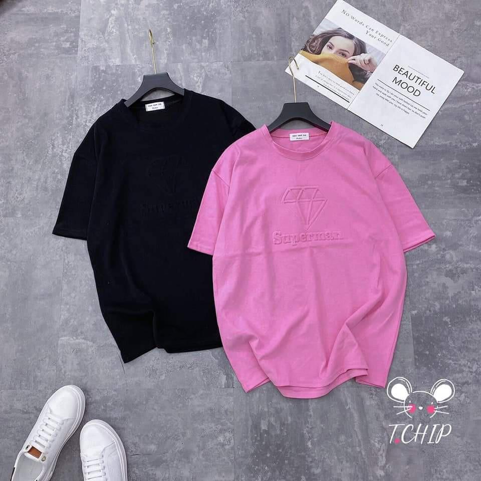 ÁO THUN DẬP NỔI CHỮ KIM CƯƠNG