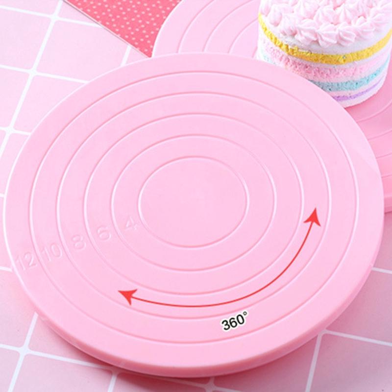 Bàn Xoay Trang Trí Bánh Kem Đường Kính 14cm