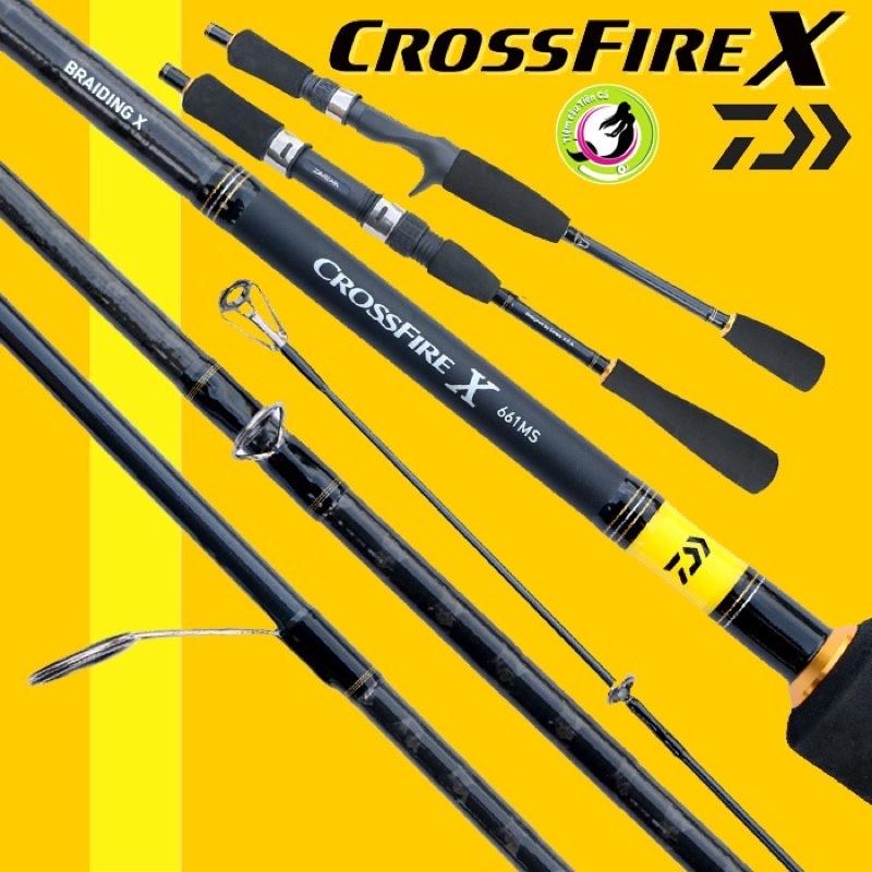 Cần câu lure DAIWA dài 2m1 có cả ngang và đứng cần cực khoẻ y hình