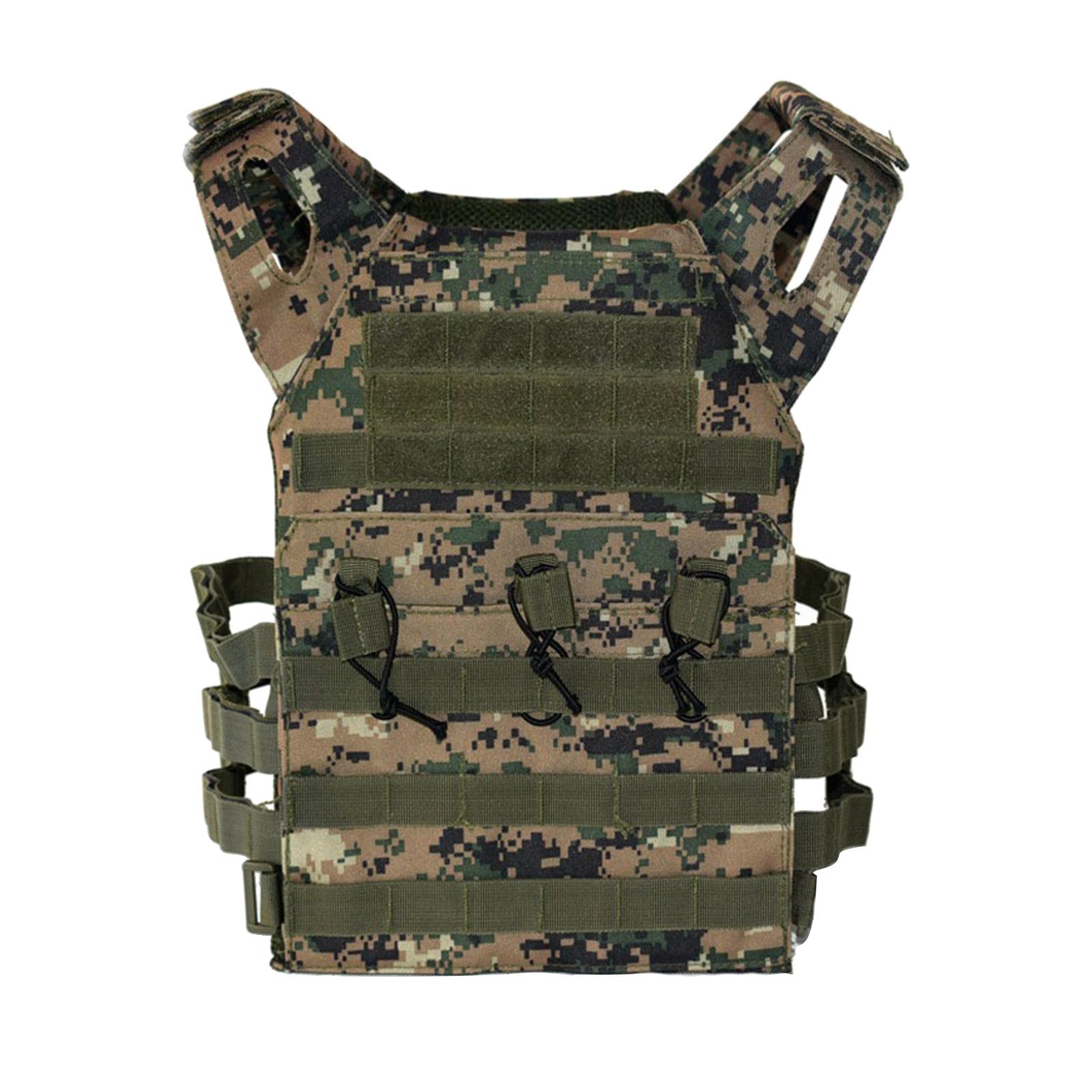 Vest Trainning Combat Swat Assault Shooting Hunting Outdoor Molle Vest