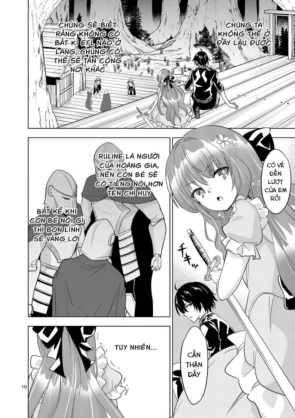 shijou saikyou ouku-san no tanoshii tanetsuke harem uzukuri chapter 55.1 10