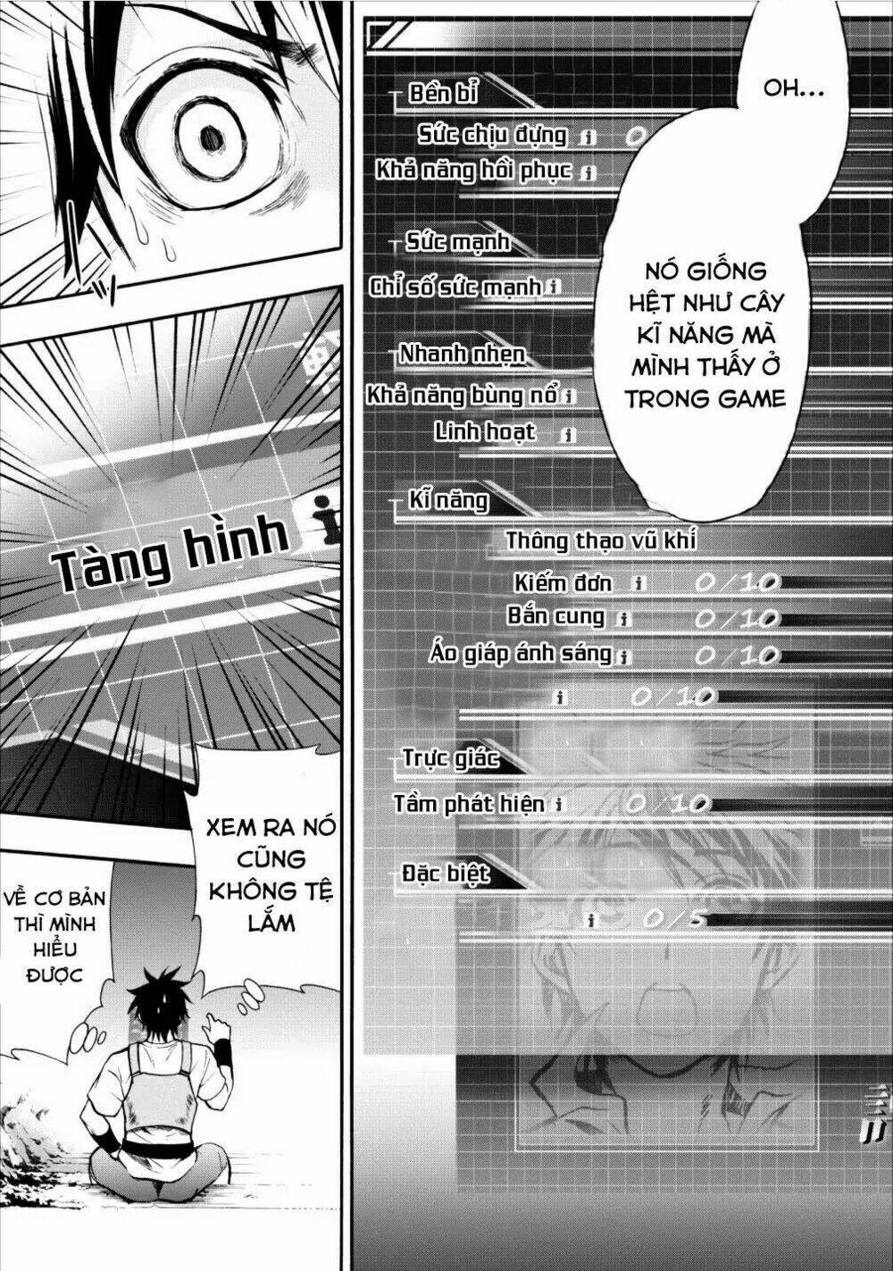 trở thành nhà thám hiểm đánh bại dungeon bằng bảng kĩ năng ~ . chapter 1 23