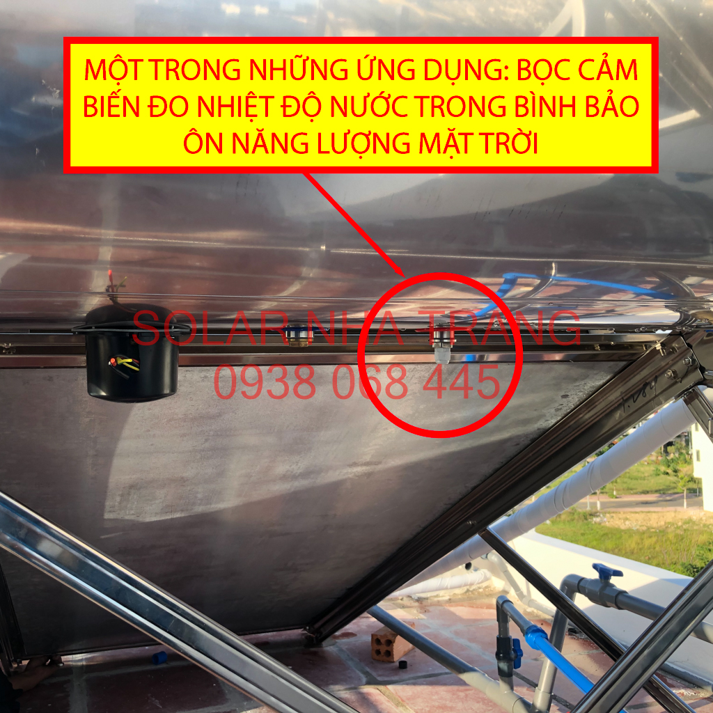 Đầu bọc cảm biến nhiệt độ 1/2&quot; nhúng nước siêu tiện dụng