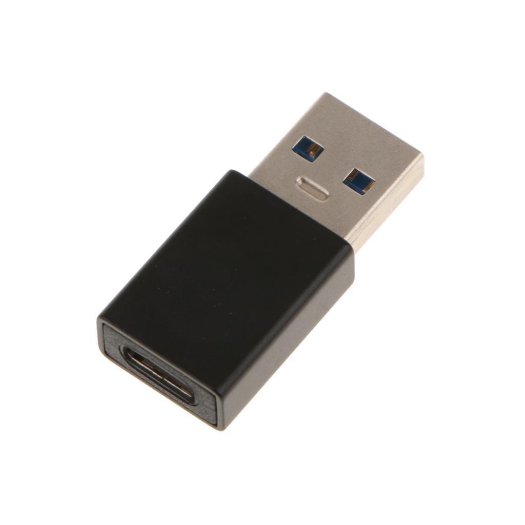 2x USB Type C Socket To Type A USB 3.0 Converter Connection Adapter