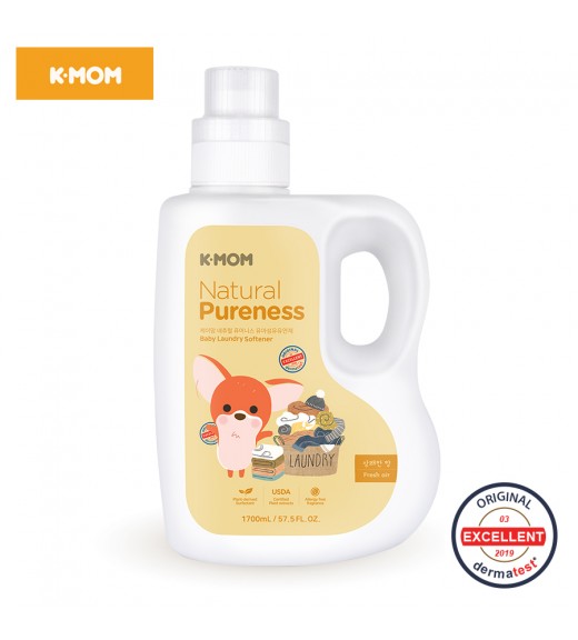 NƯỚC XẢ VẢI SƠ SINH HỮU CƠ K-MOM HÀN QUỐC (CAN 1700ML)