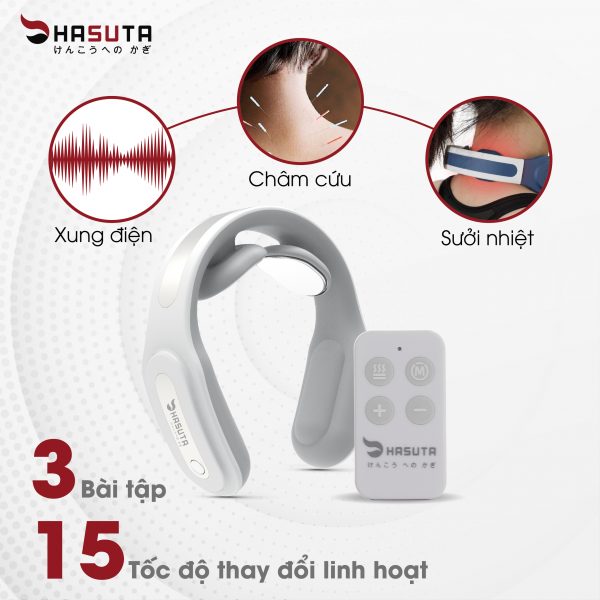 Máy massage cổ HASUTA HMN-160 - Hàng chính hãng