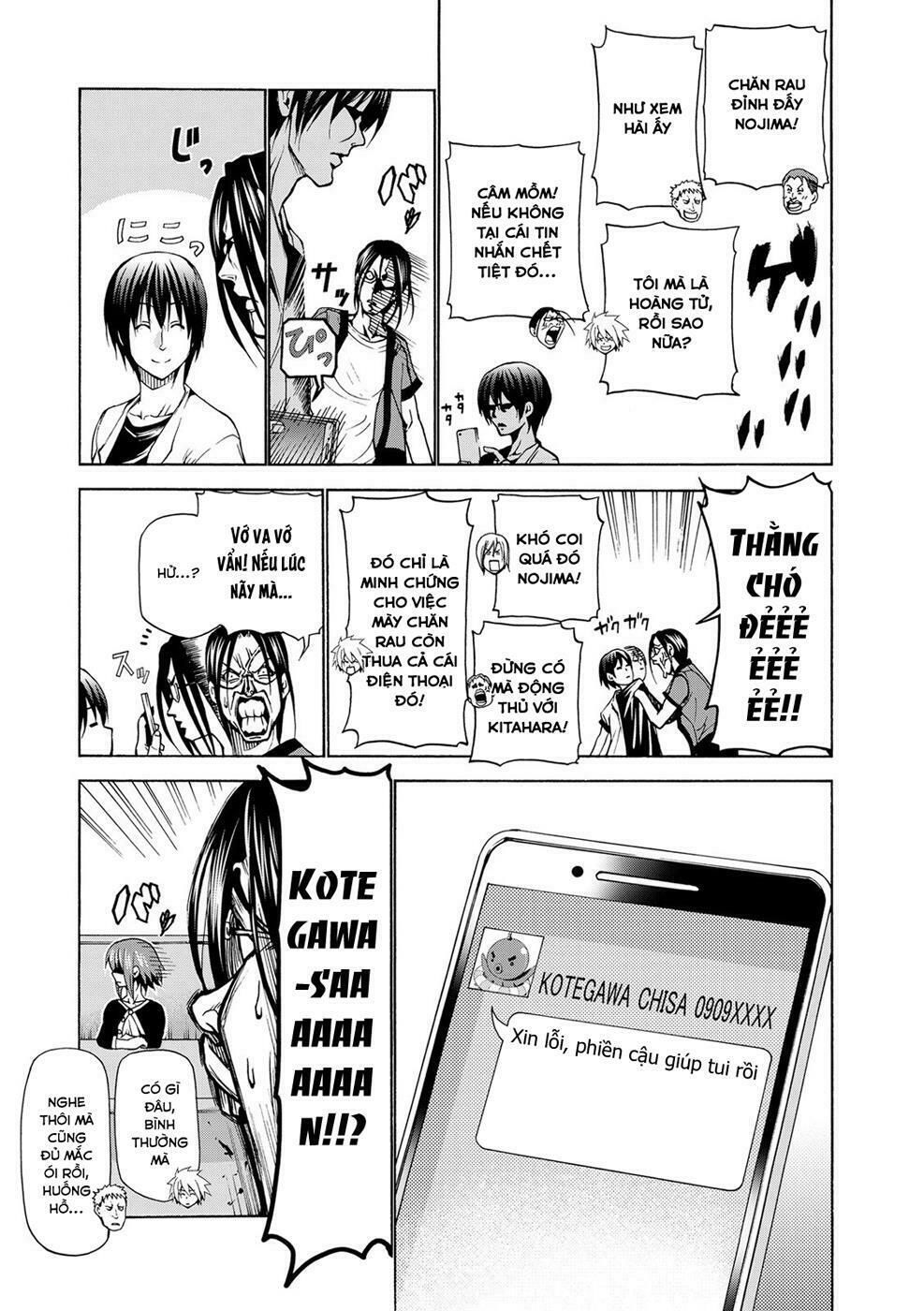 cô gái thích lặn - grand blue chapter 23 15