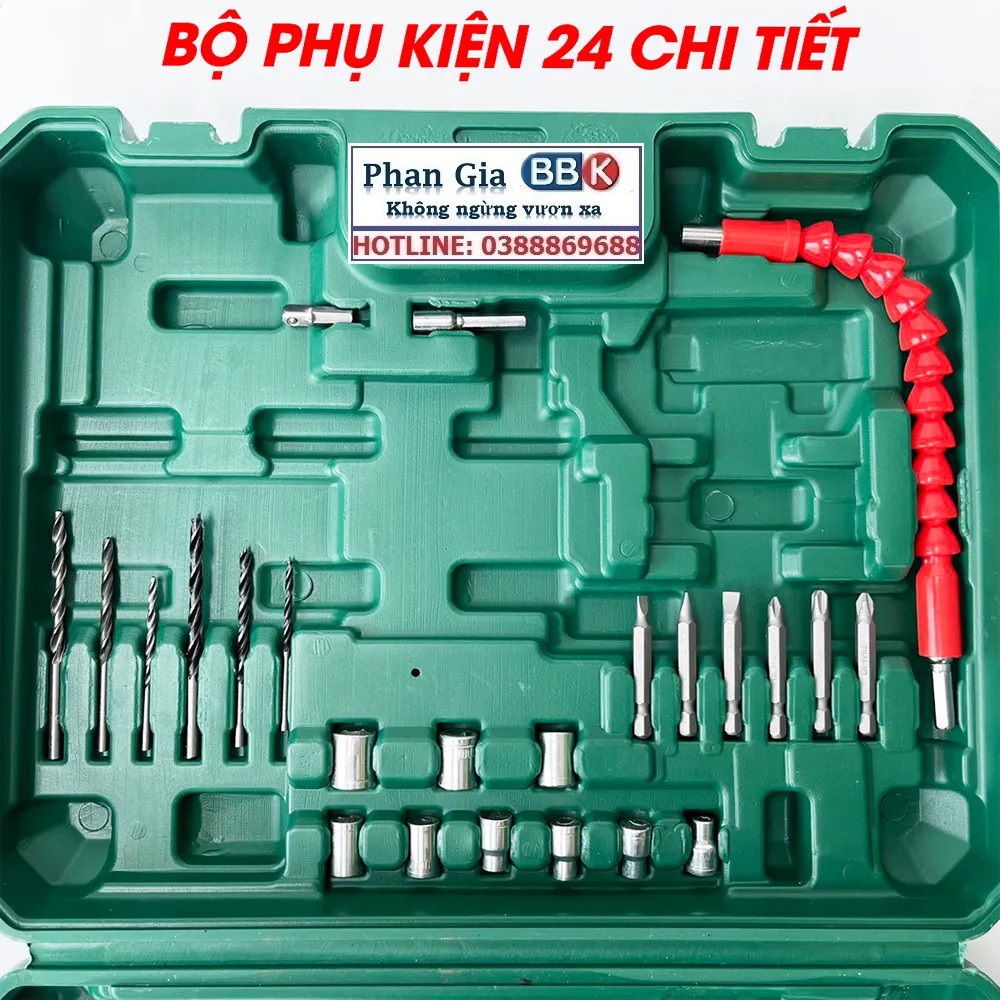 Máy Khoan Pin HIMOKI 16.8V - 3 Chức Năng - Khoan gỗ, Khoan tường - Motor 100% Dây Đồng - Bảo Hành 12 Tháng