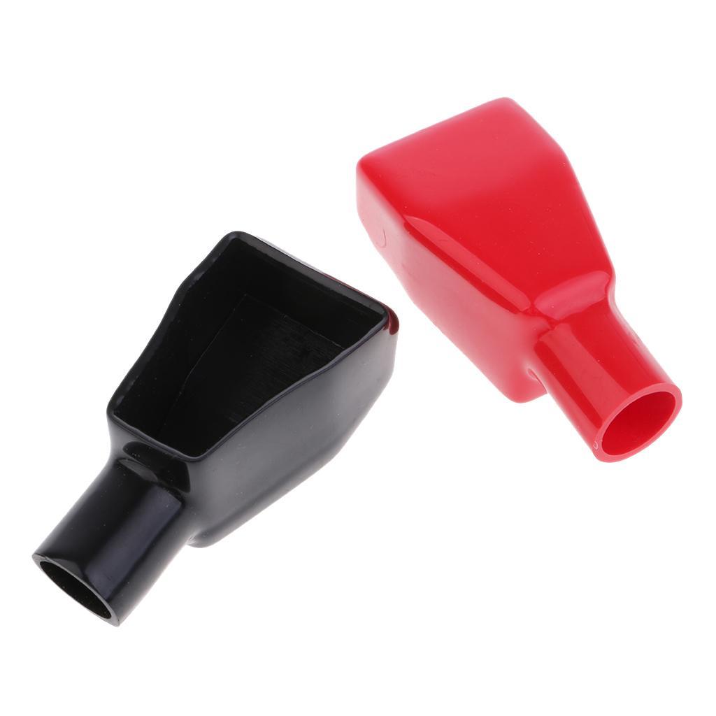 88*42mm Car Battery Terminal Insulating Protector Covers 4Pcs