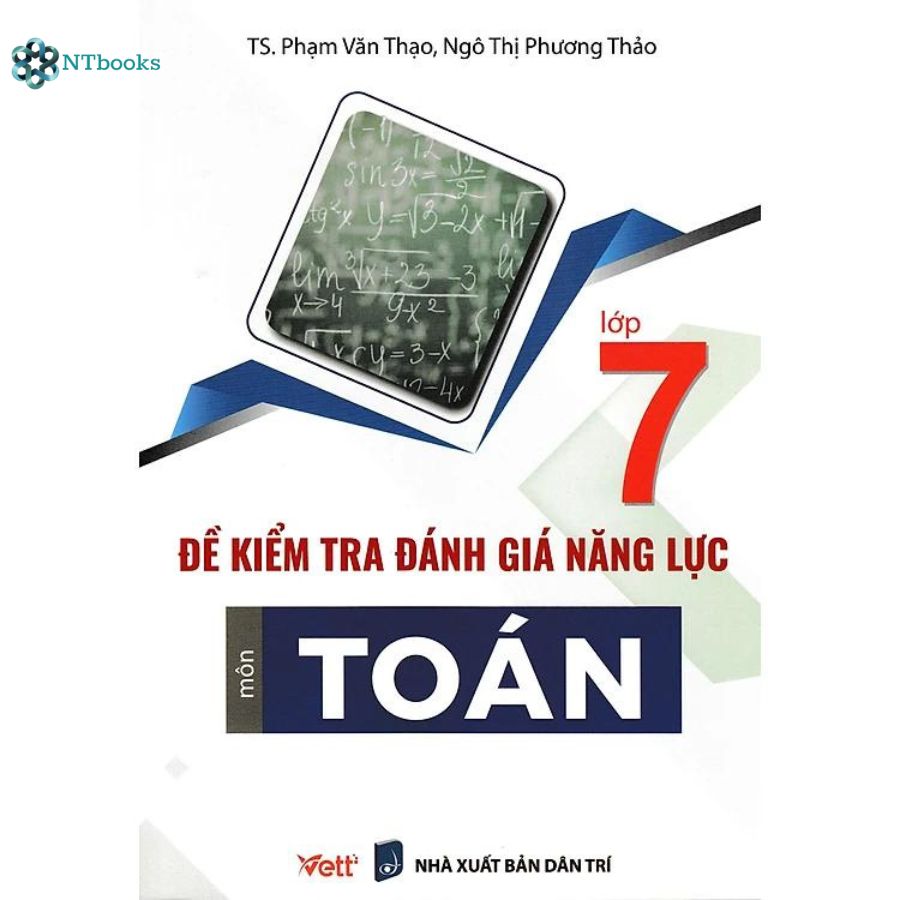 Sách Đề Kiểm Tra Đánh Giá Năng Lực Lớp 7 Môn Toán + Tiếng Anh