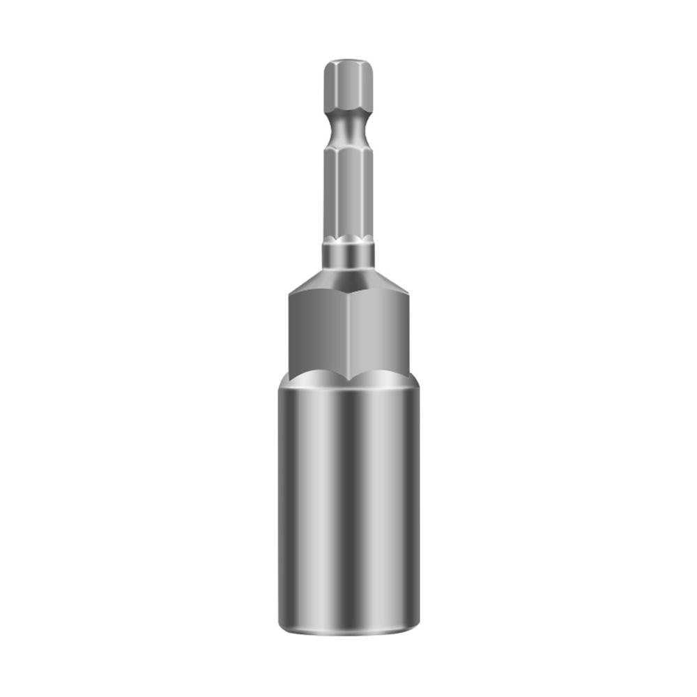15 Pcs Power Nut Driver Drill Bit Set 5.5-19mm Chrome Vanadium Steel Hex Bit Socket Set Wrench Screw Drill Bit Holder for Electric Drill with Storage Case