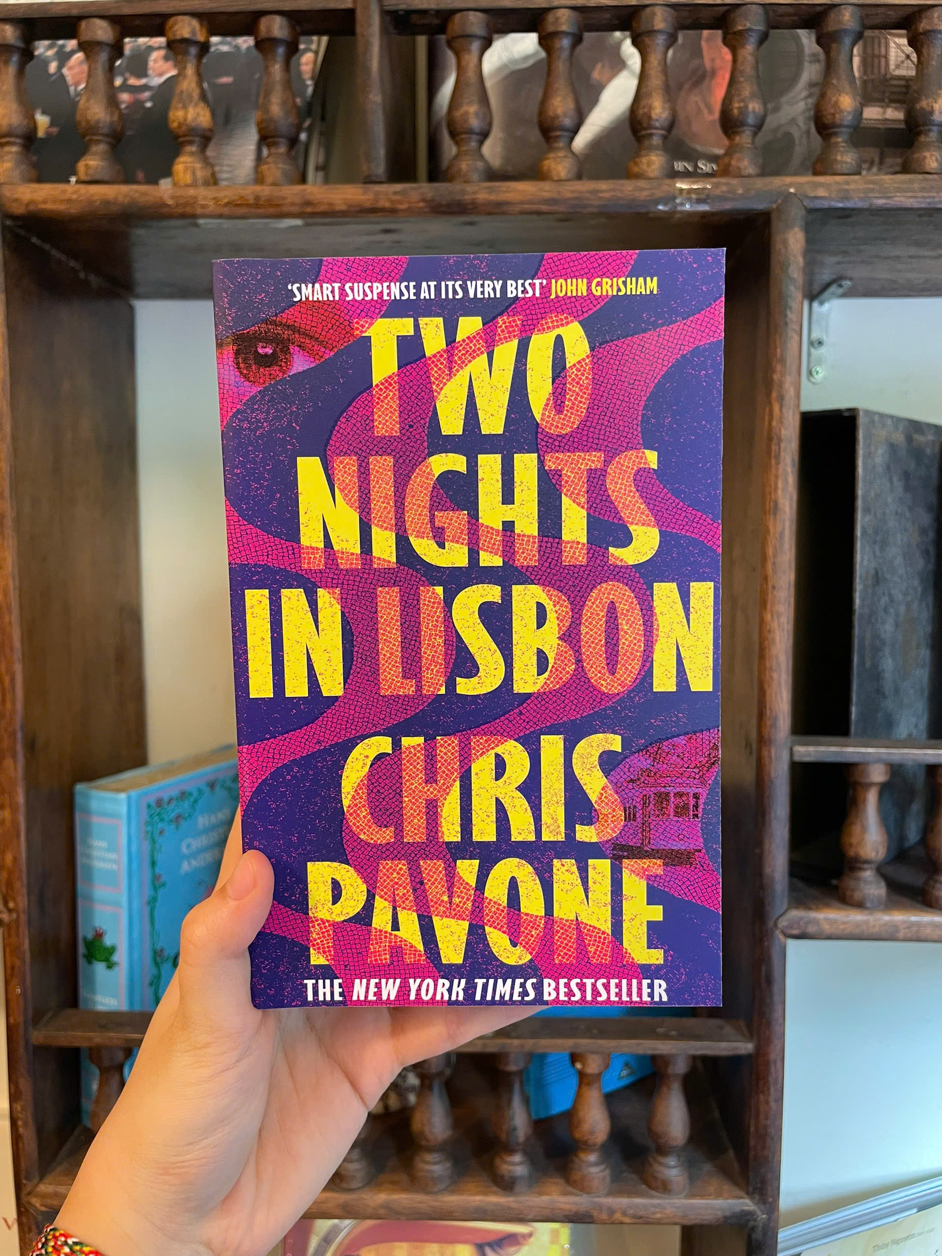 Sách - Two Nights in Lisbon by Chris Pavone - Mystery/Thriller/Fiction book in English - Ngoại Văn