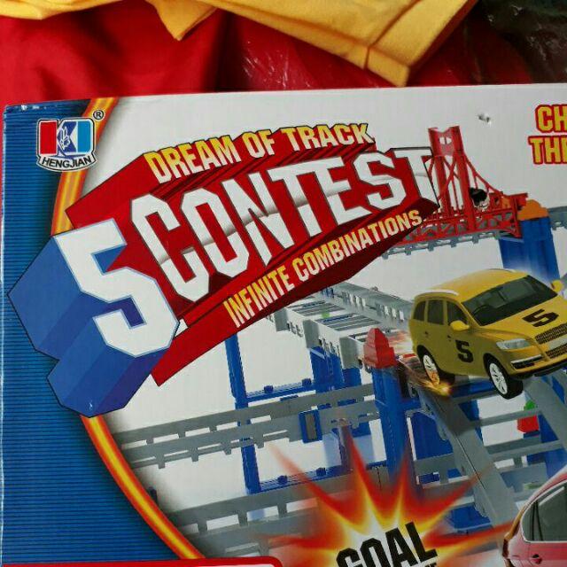 Mô hình ôtô đi trên đường ray