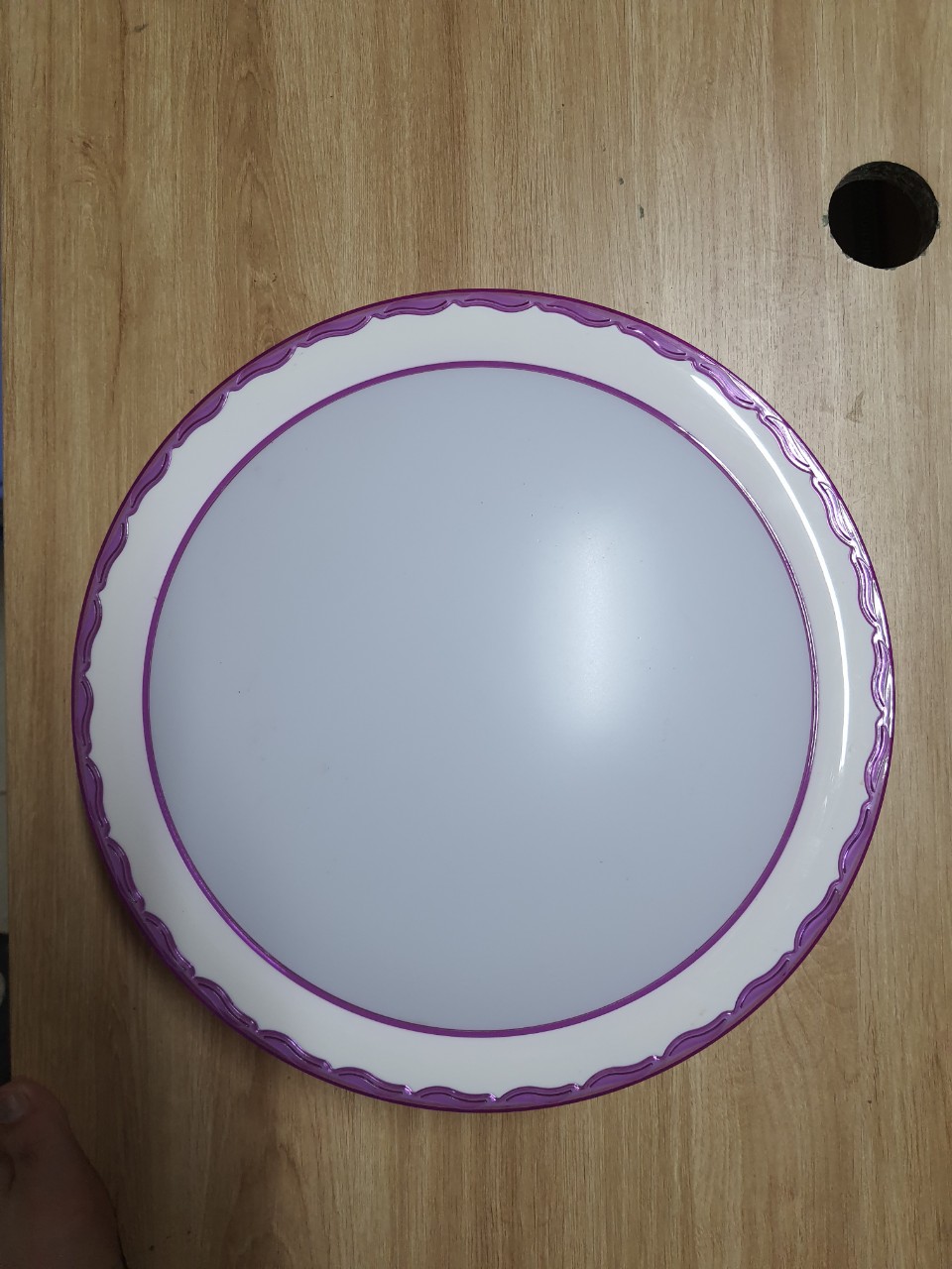 Đèn ốp trần trang trí bóng huỳnh quang 32w phi 350mm