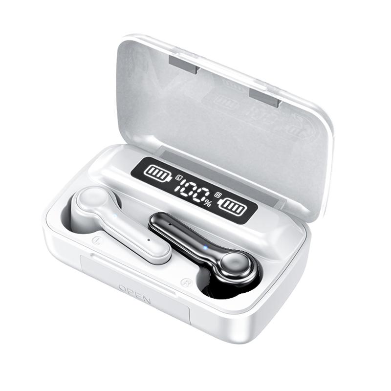 Tai Nghe Không Dây Bluetooth 2200MAh Sạc IPX5 Chống Nước Thể Thao TWS Bluetooth Cảm Ứng Điều Khiển Tai Nghe