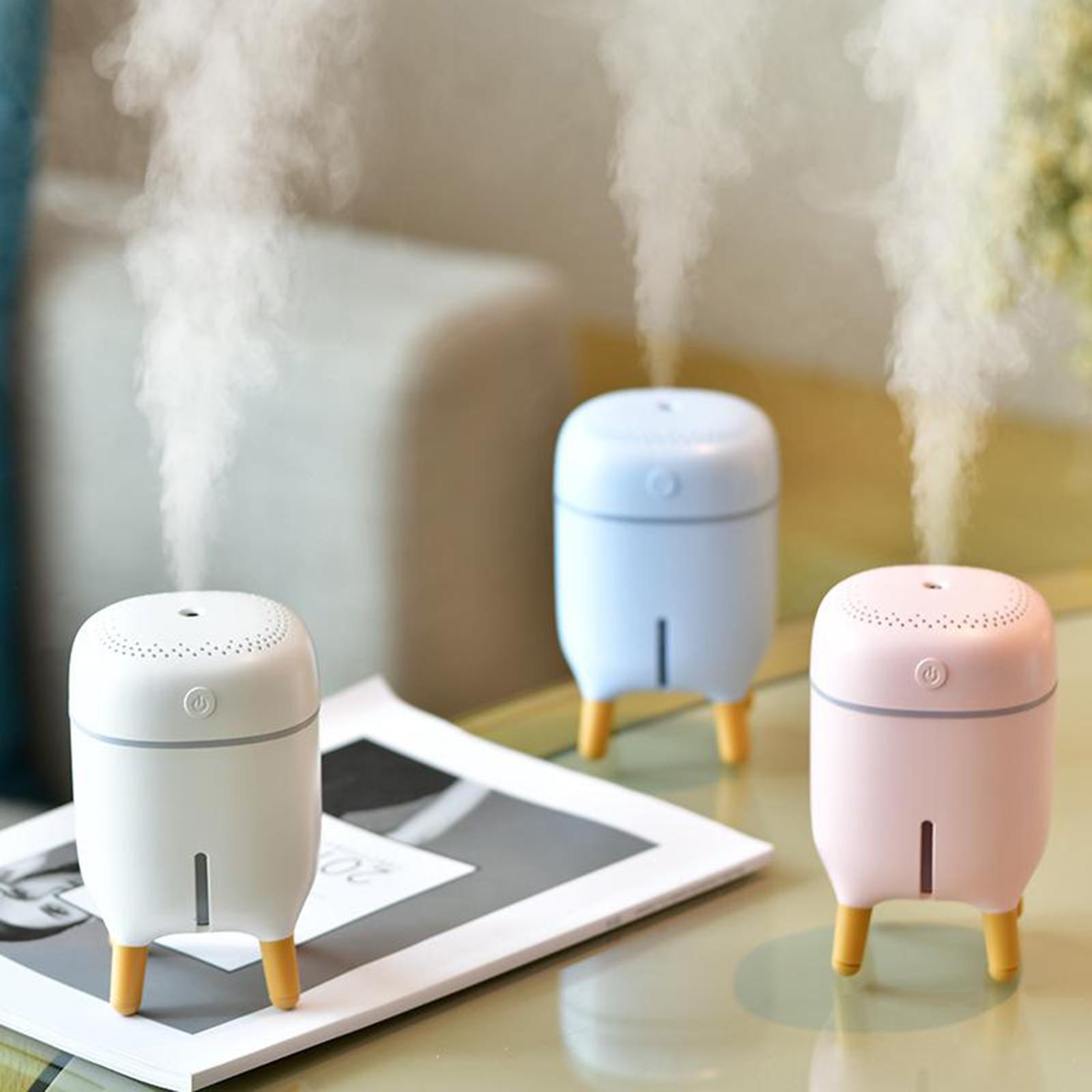 Portable Air Humidifier USB Mini Aromatherapy Diffuser for Home Office White