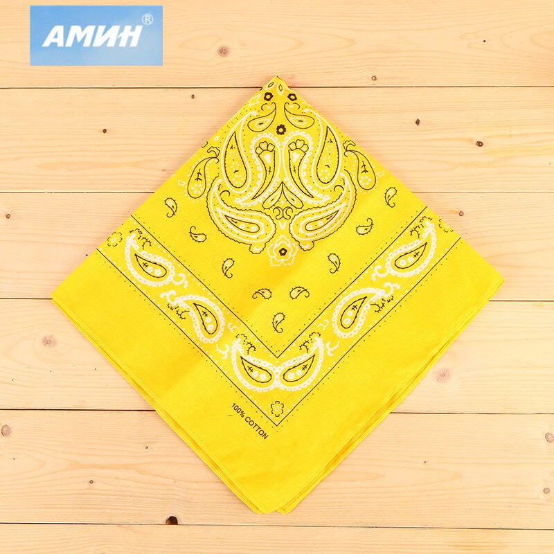 Khăn turban cotton khăn bandana hiphop size 55*55cm