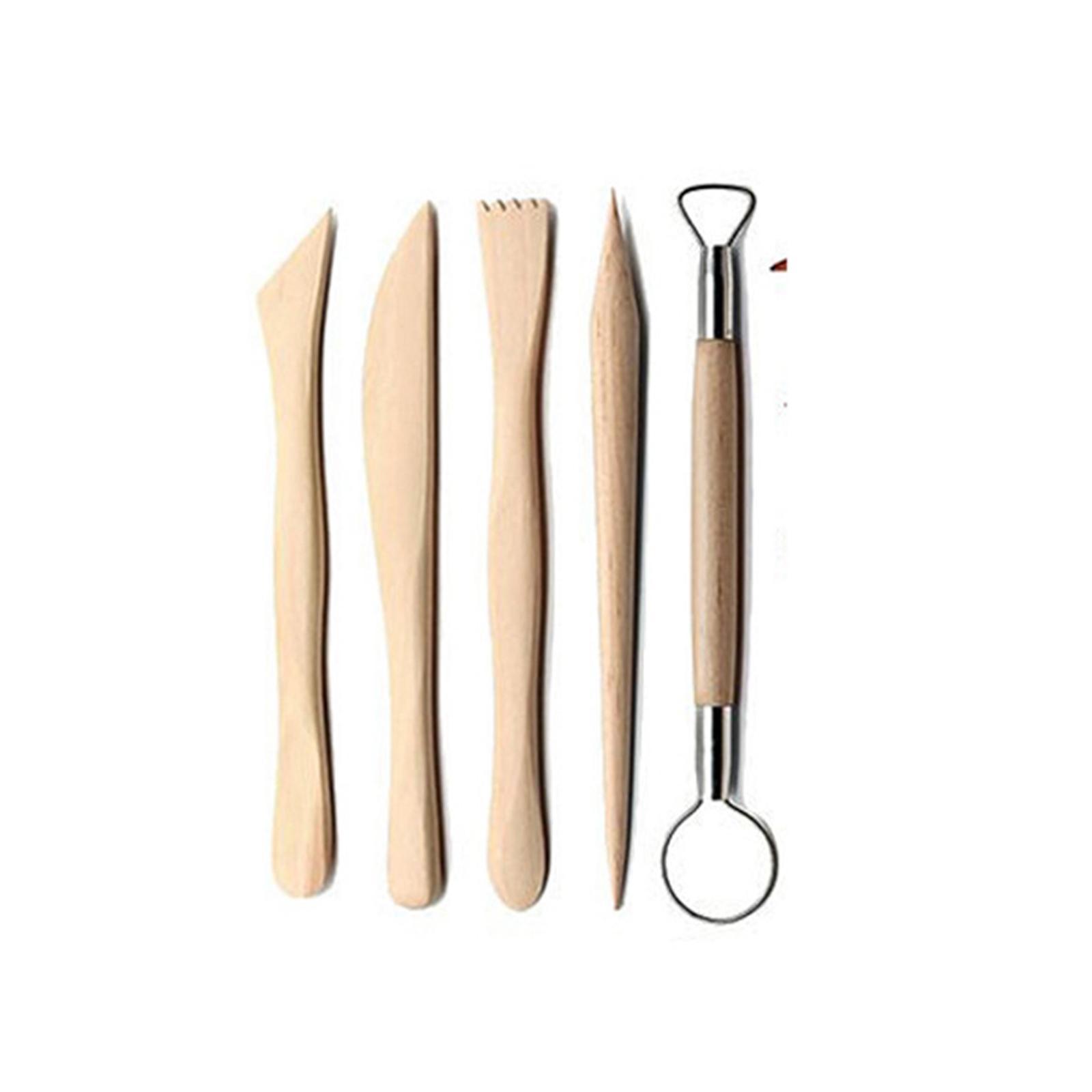 36x Pottery Tool Clay Sculpting Tools Kit Modeling Clay for DIY Handicraft