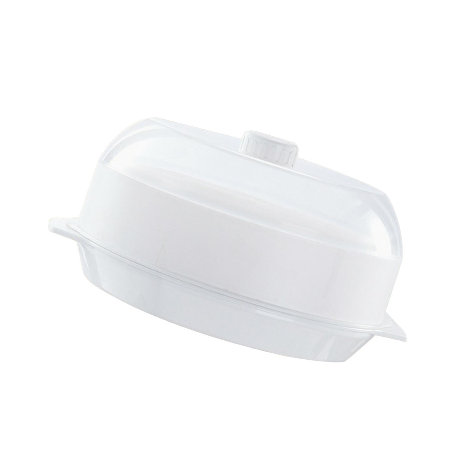 Microwave Food Steamer Stackable Food Container for Vegetables Kitchen Fish