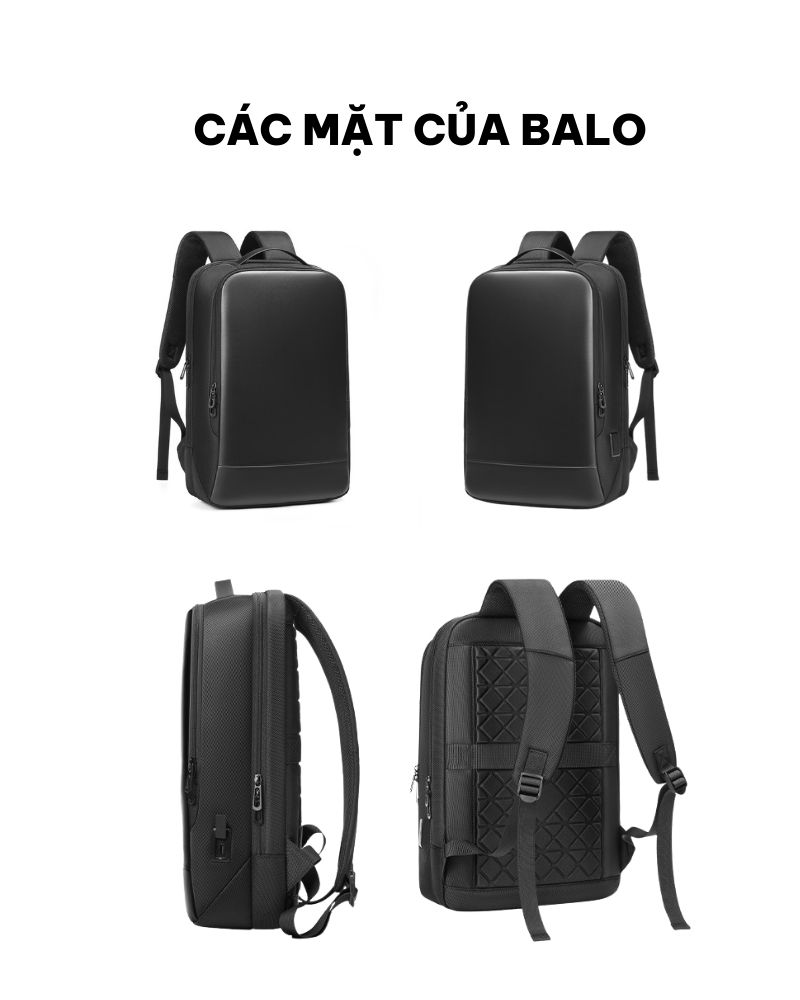 Balo Laptop Cao Cấp Eurcool C Balo Đa Năng Chống Sốc Chất Liệu Vải Oxford Cao Cấp, Cổng Sạc USB GLB1124