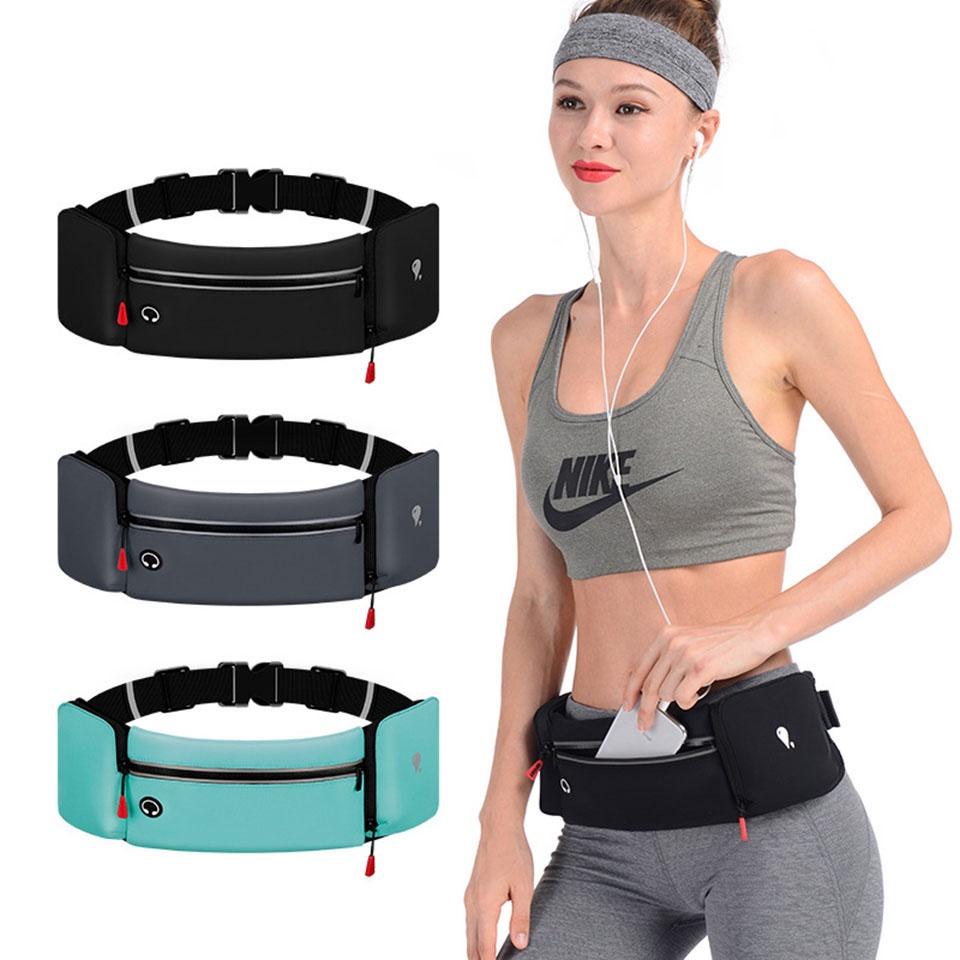 Túi đeo thắt lưng đựng điện thoại mềm dùng khi chạy marathon thể thao ngoài trời