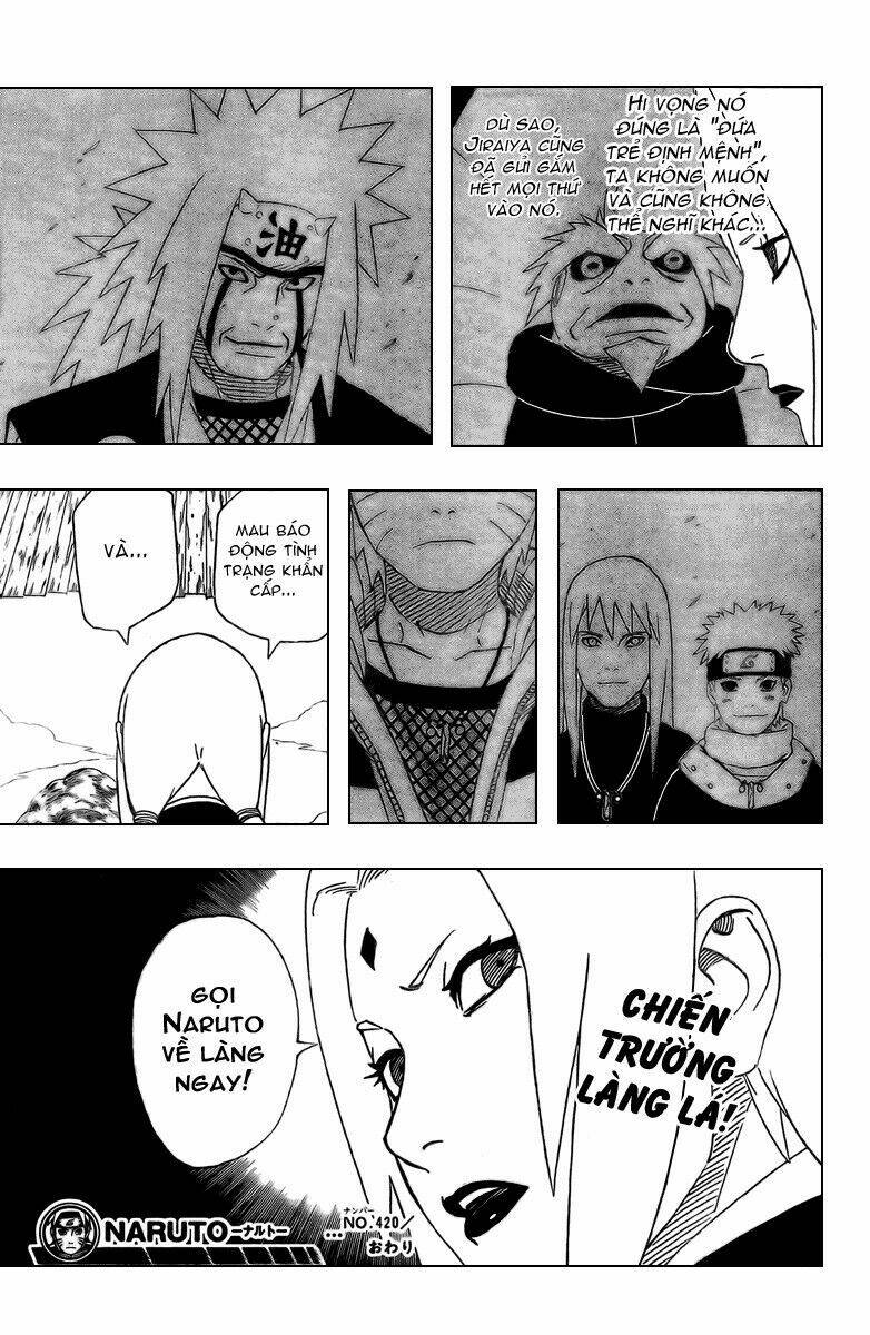 naruto - cửu vĩ hồ ly chapter 420 21