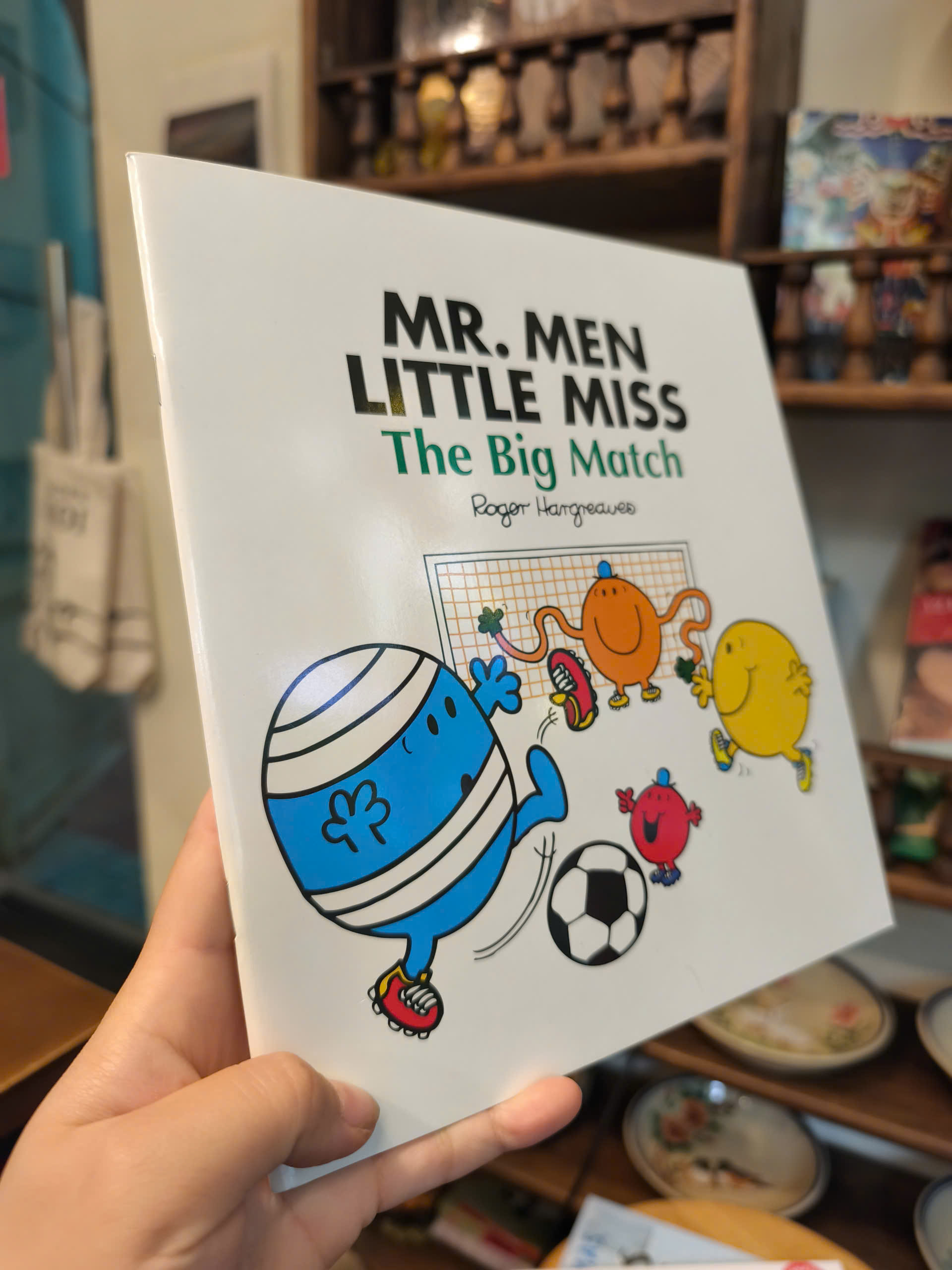 Sách - Mr. Men Little Miss: The Big Match by Roger Hargreaves