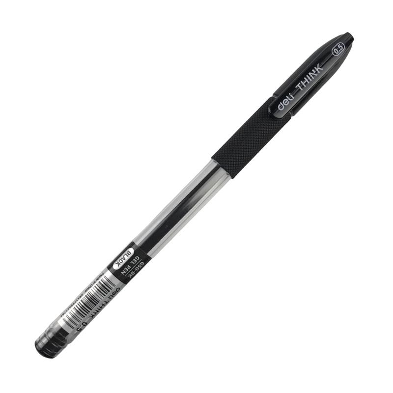 Bút Gel 0.5 mm - Deli G50-BK - Mực Đen
