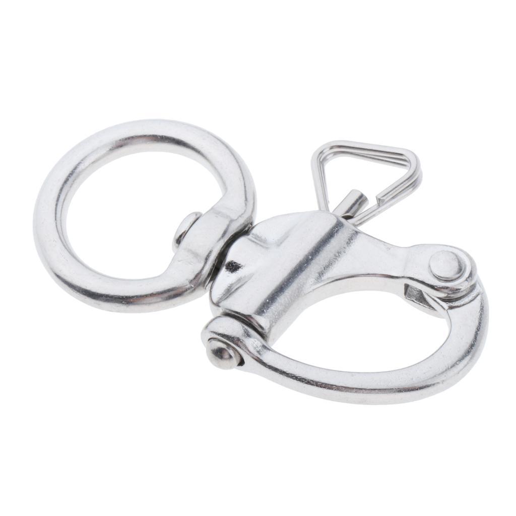 Stainless Steel  Shackle Kayak Yacht   Release Clasp