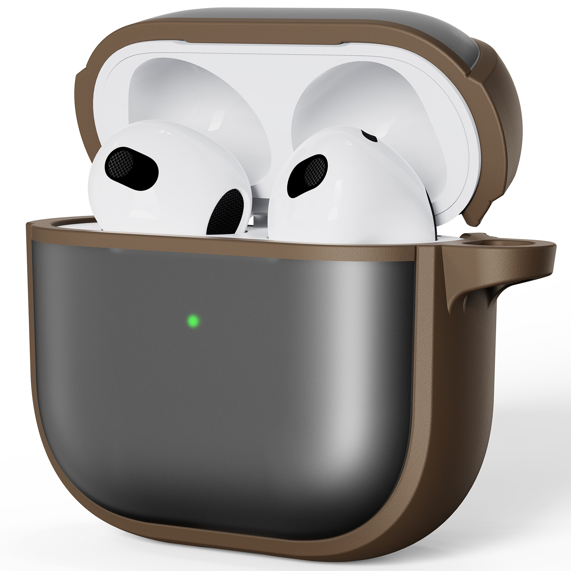 Hộp đựng tai nghe, Case bảo vệ cho tai nghe Airpods 4 Case nhám mờ chống bám vân tay chống sốc hiệu Likgus - Hàng chính hãng