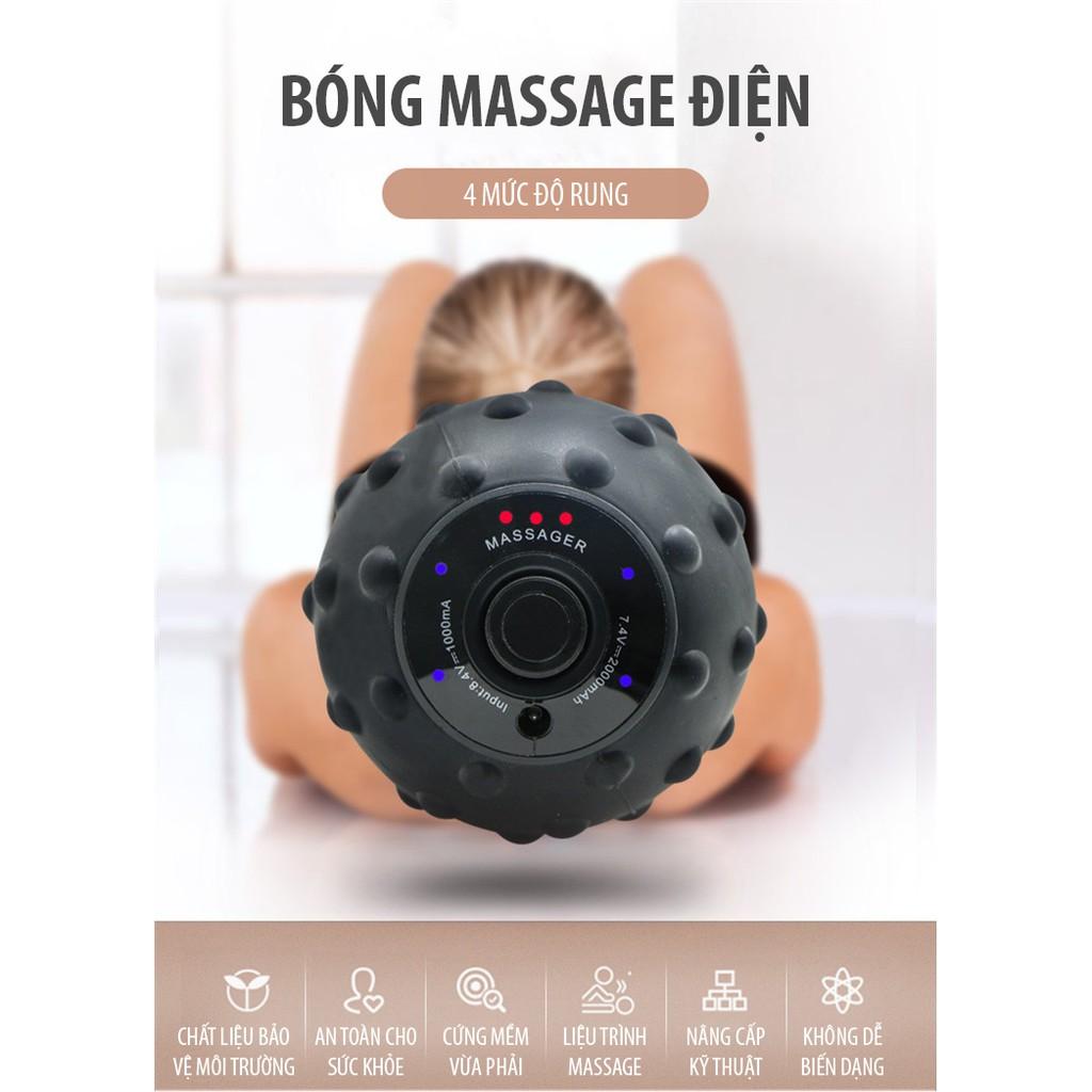 Bóng Massage Pin Sạc Điện ABS USA 2000mAh 12W