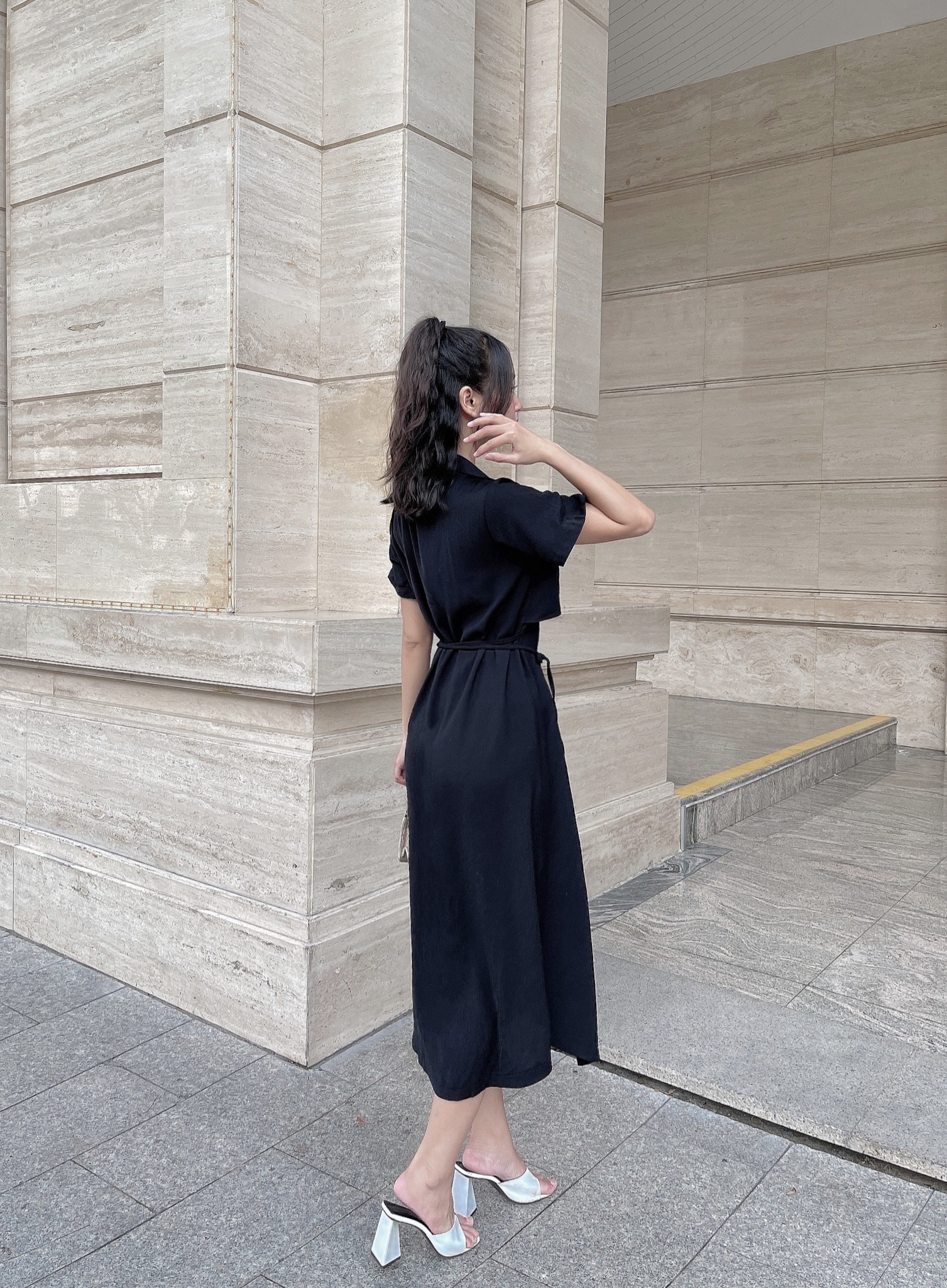 OLV - Đầm Milcan Dress in Black