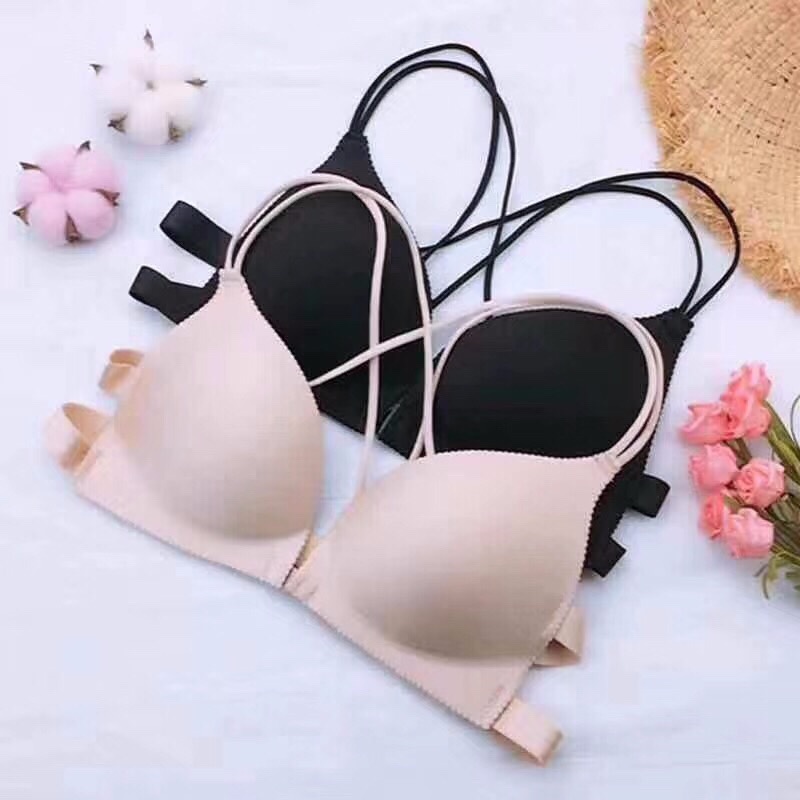 Áo Bra Đúc Su Bàn Tay Cài Trước Áo Ngực - Freesize dưới 50kg
