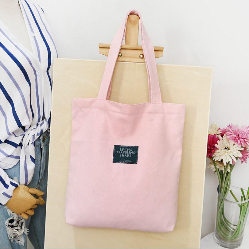 Túi vải CANVAS tote nữ trơn 89769