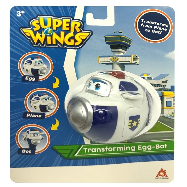 Đồ Chơi Trứng Biến Hình Robot Cảnh Sát Paul YW720555