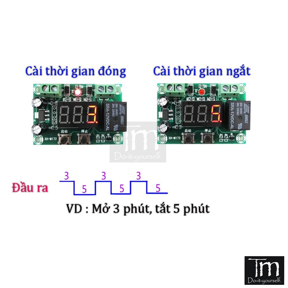 Mạch Đóng Ngắt Thiết Bị Theo Chu Kỳ lặp Lại Tiện Dụng (XH-M172)